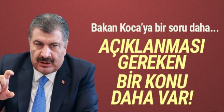 Koca'ya çok çarpıcı soru: Bir gerçek daha açıklanmayı bekliyor!