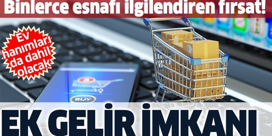 Esnafa ek gelir imkanı: Kargo teslim noktası oldu