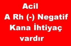 Çok acil kan aranıyor!