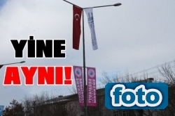 Büyükşehir yine bayraklarıyla var!