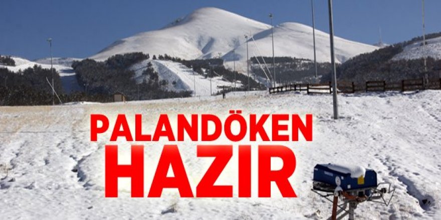 Palandöken Kayak Merkezi yeni sezona hazır