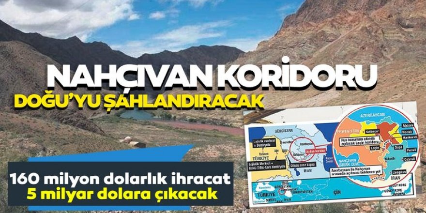 Nahçıvan koridoru Doğu’yu şahlandıracak