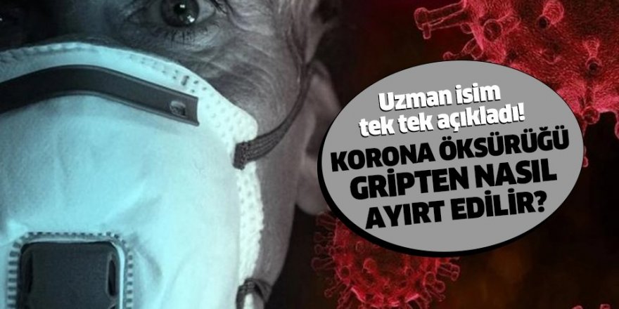 Koronavirüs öksürüğü gripten nasıl ayırt edilir?