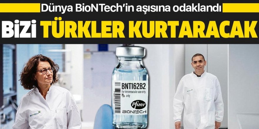 Dünya BioNTech’in kurucusu Uğur Şahin ve Özlem Türeci’nin bulduğu Corona aşısına odaklandı