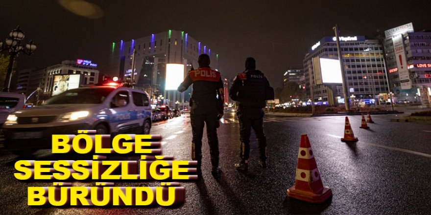 Doğu Anadolu'da "sokağa çıkma kısıtlaması" sessizliği