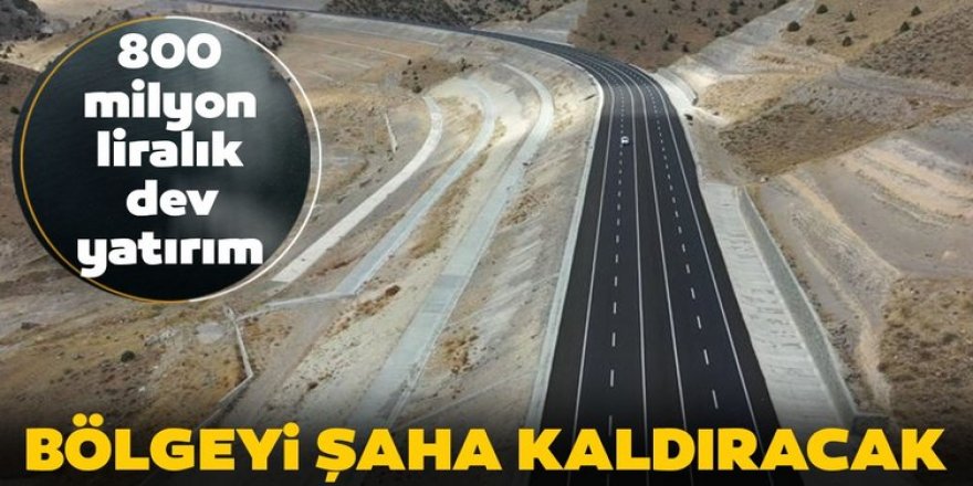 800 milyon liralık dev yatırım, yeni ticaret yolunun penceresi olacak