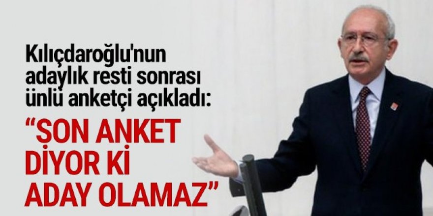 'Muhalefetin Cumhurbaşkanı adayı kim olsun?'' anketinden çarpıcı sonuç!