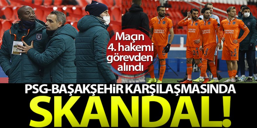 PSG - Başakşehir maçında Webo'ya ırkçılık!