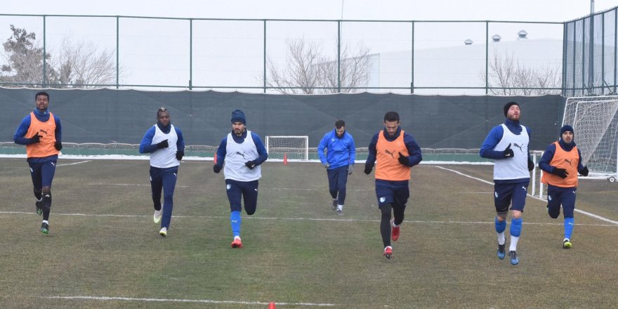 BB Erzurumspor Gençlerbirliği maçı hazırlıklarına başladı