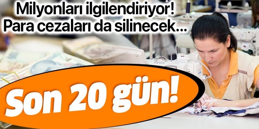 Milyonlarca işçiyi ilgilendiriyor!