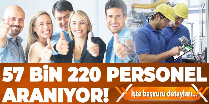 İŞKUR iş ilanları: 57.270 personel aranıyor