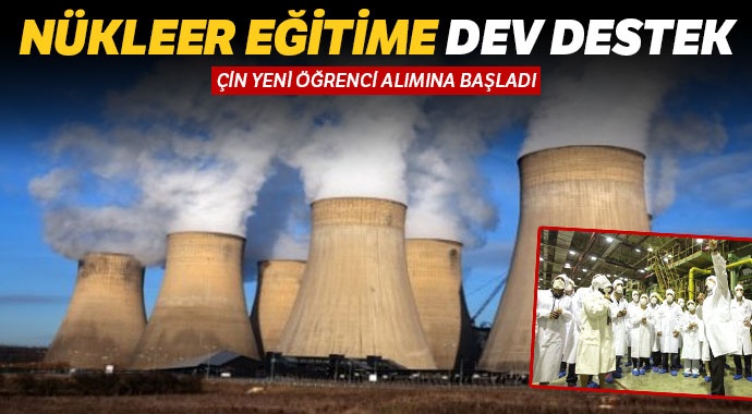 Nükleer eğitime dev destek