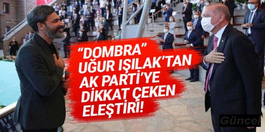 Uğur Işılak'tan AK Parti'ye ''yardım'' tepkisi