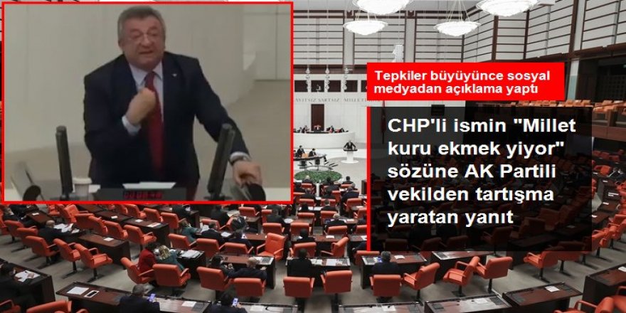 CHP'li Altay'ın "Milletin aç midesine sadece kuru ekmek giriyor" sözlerine AK Partili Tin'den yanıt: O zaman aç değiller