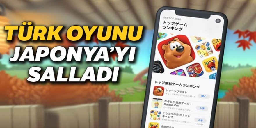 Türk oyunu Japonya'yı salladı