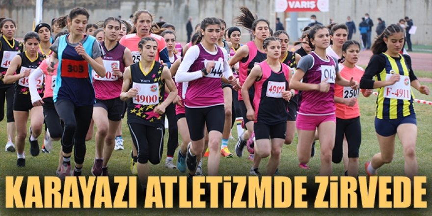 Karayazı Atletizmde zirvede