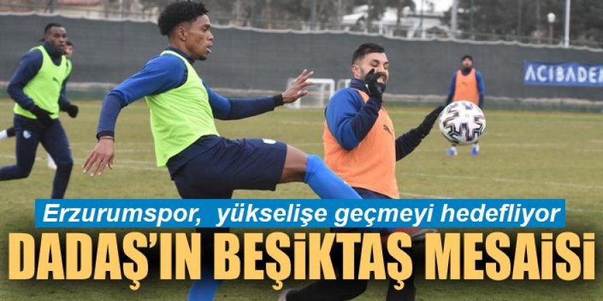 Erzurumspor, Beşiktaş maçını kazanarak yükselişe geçmeyi hedefliyor