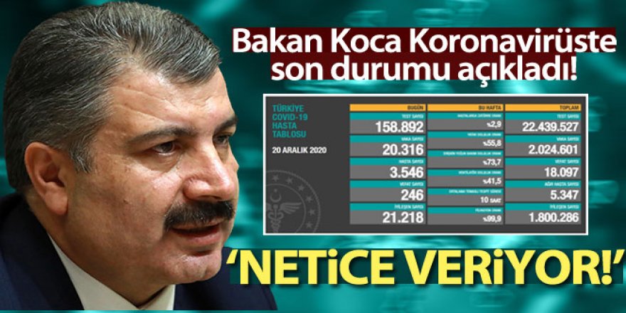 Son 24 saatte korona virüsten 246 kişi hayatını kaybetti