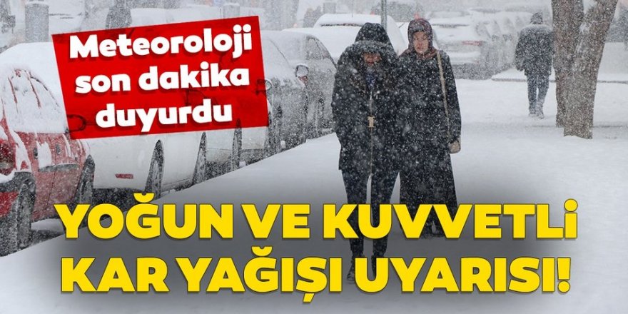 Doğu Anadolu’da 2 ilde Doğu Anadolu'da 2 ilde karla karışık yağmur ve kar bekleniyor