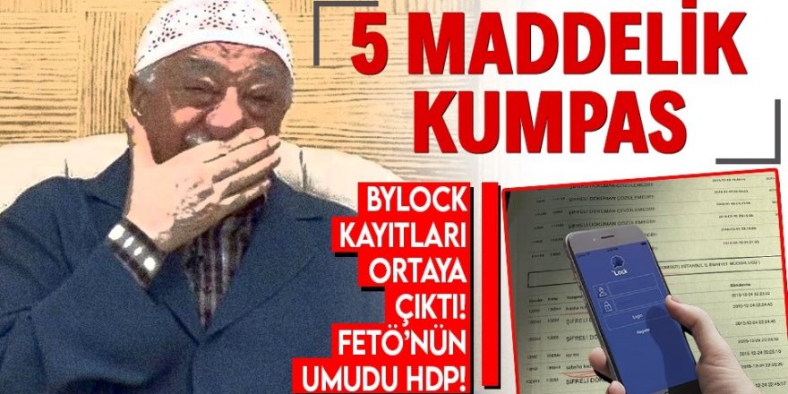 FETÖ’cü müdürden 5 maddelik kumpas talimatı!