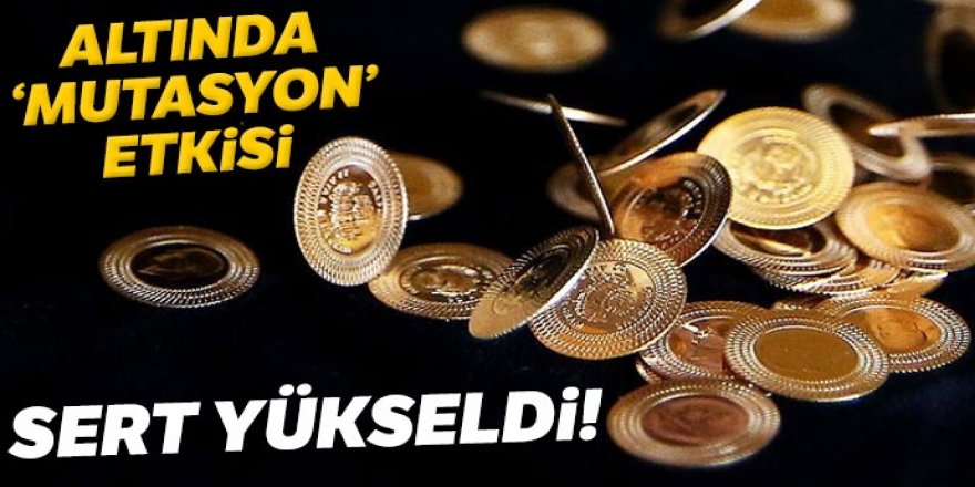 Altında 'mutasyon' etkisi! Ons altın haftaya sert yükselişle başladı