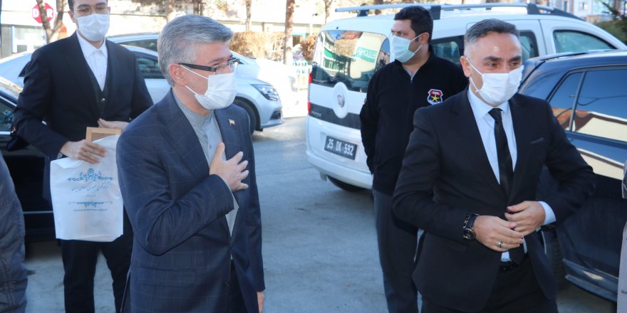 Başkonsolos Sajad Soltanzadeh, Erzurum İşkur İl Müdürlüğünü ziyaret etti