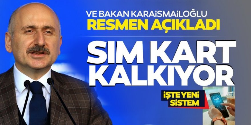 SIM kart kalkıyor, işte yeni teknoloji