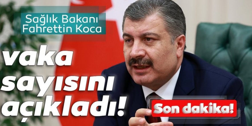 Koca 23 Aralık 2020 koronavirüs tablosu ve vaka sayısını açıkladı!