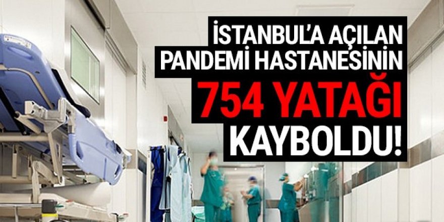 Bin yataklı denilen pandemi hastanesinde 246 yatak var''