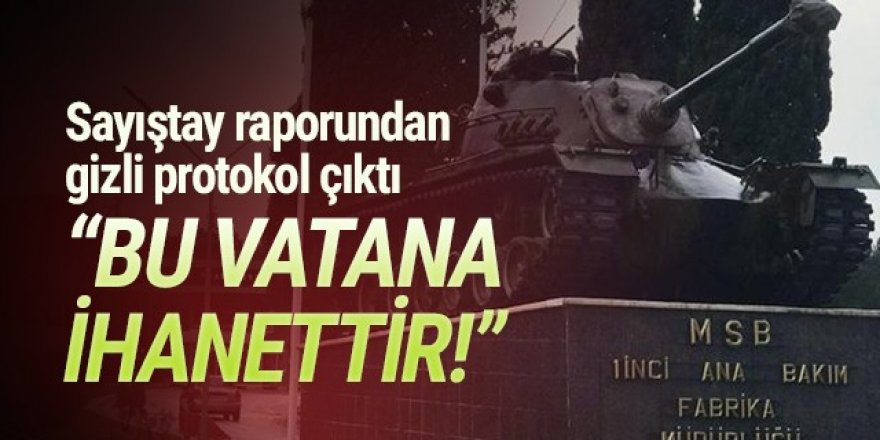 ''Tank Palet Fabrikası'nın özelleştirilmesi vatana ihanettir''