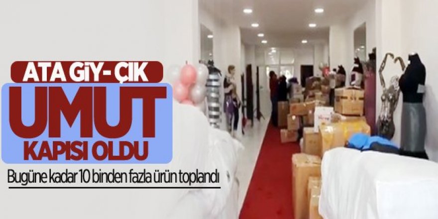 Giy&Çık mağazası öğrencilerin yüzünü güldürüyor