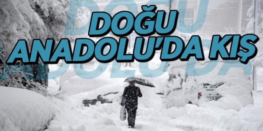 Doğu Anadolu’da kar yok, soğuk var