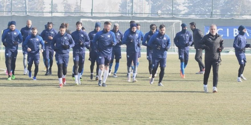 Erzurumspor, Fenerbahçe hazırlıklarına devam etti