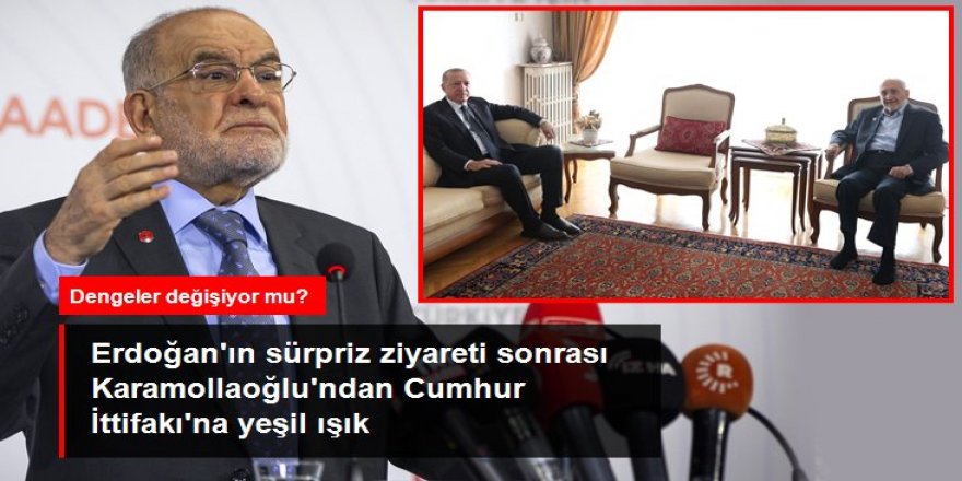 Karamollaoğlu, Cumhur İttifakı'na yeşil ışık yaktı