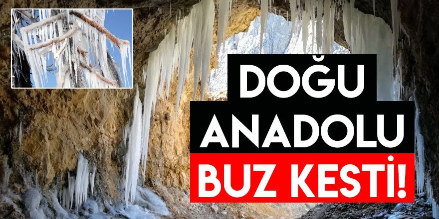 Doğu'da gece en düşük hava sıcaklığı Ağrı'da ölçüldü