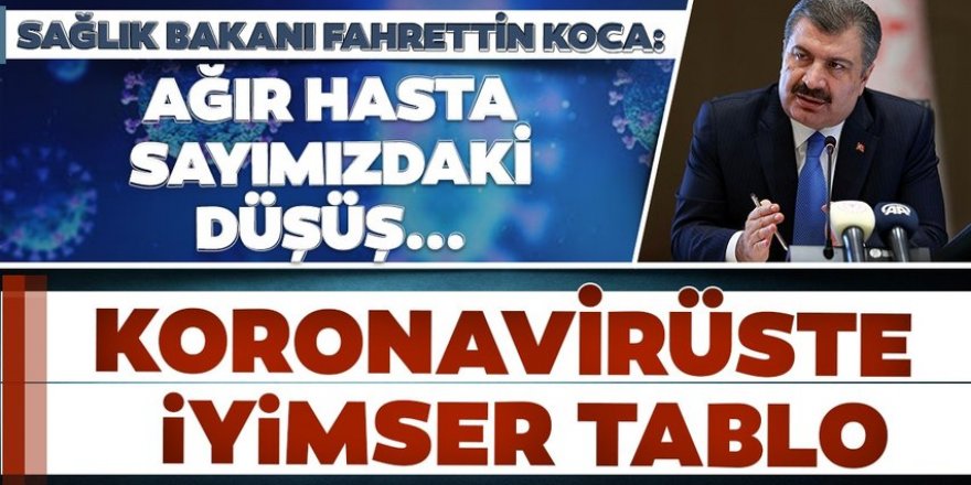 Bakan Fahrettin Koca son dakika 10 Ocak koronavirüs tablosunu açıkladı!