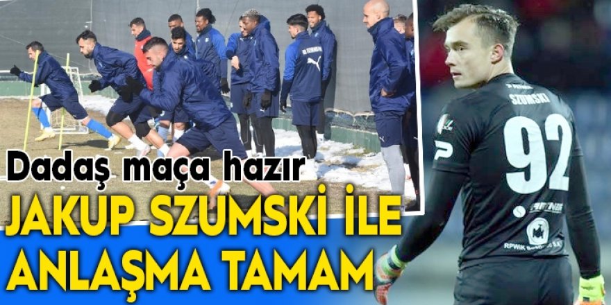 Erzurumspor Jakup Szumski ile anlaşmaya vardı