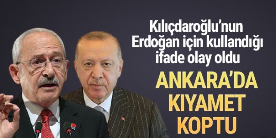 Kılıçdaroğlu ''sözde cumhurbaşkanı'' dedi, kıyamet koptu