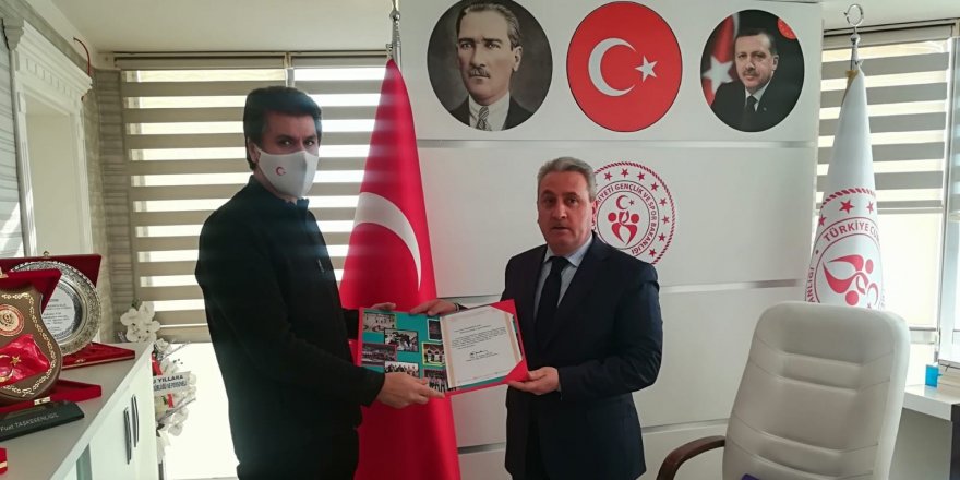 Erzurum GSİM’e Curling teşekkürü