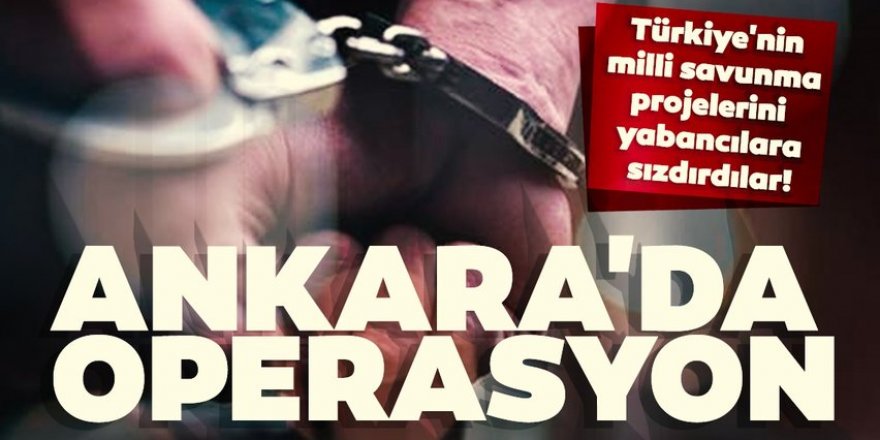 MİT ve Emniyet'ten ortak operasyon! 6 kişi gözaltına alındı