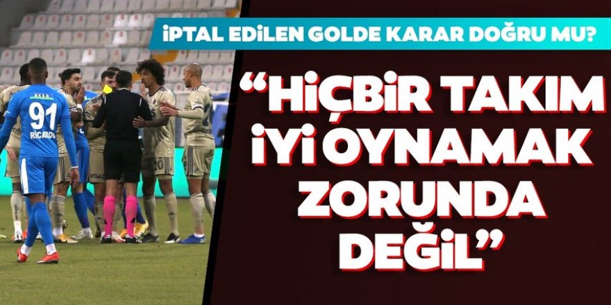 Erzurumspor - Fenerbahçe maçında iptal edilen gol doğru mu?