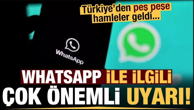 Çok önemli 'WhatsApp' uyarısı...