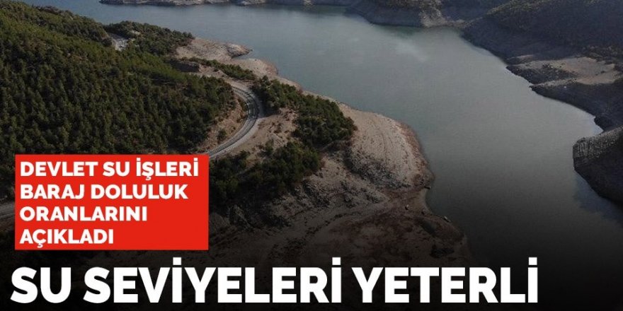 Doğu Anadolu'da barajların doluluk oranı yeterli seviyede