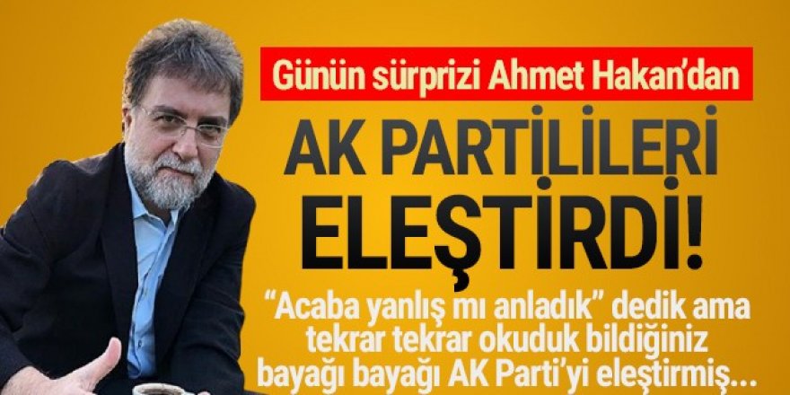 Ahmet Hakan AK Parti'ye dikkat çeken aşı tepkisi