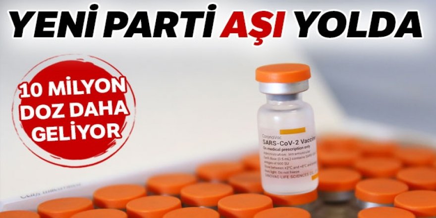 İki hafta içinde yeni aşı geliyor