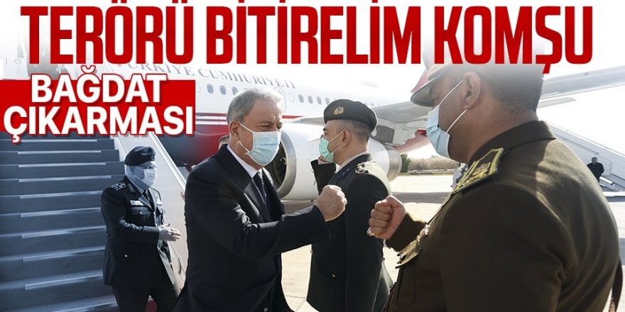 Türkiye'den Irak'a kritik ziyaret!