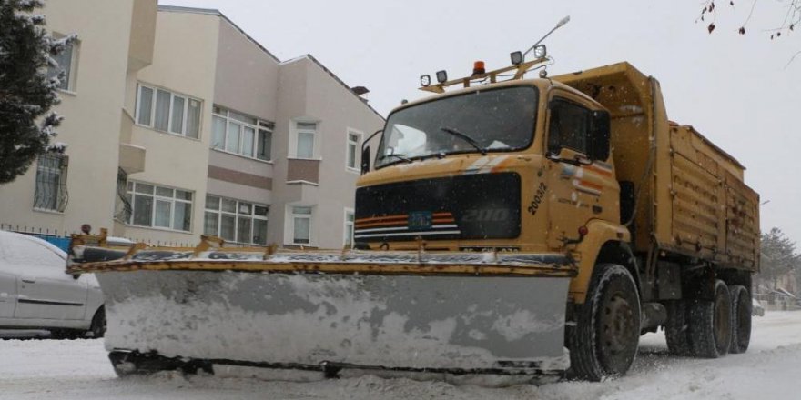 Aziziye’de karla mücadele seferberliği