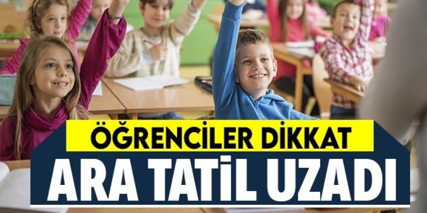 Okullarda ilk dönem bugün sona eriyor!