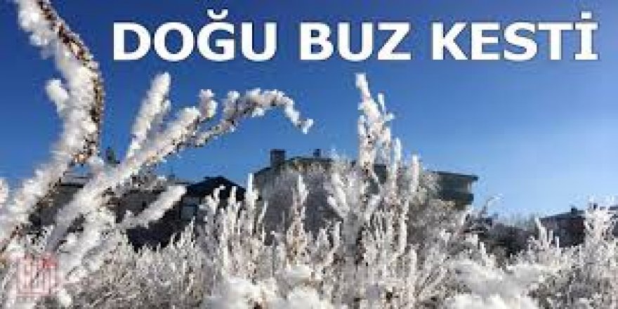 Doğu Anadolu'nun en soğuk kenti sıfırın altında 32 dereceyle Ağrı oldu