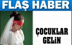 Bir çocuk gelin daha!